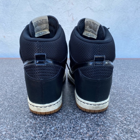 Nike Dunk Sky Hi Essential Mesh Black GUM Size 9 - Picture 6 of 11